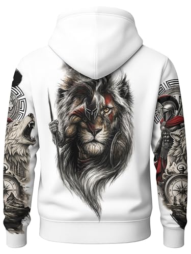 Image of PAGYMO Graphic Hoodies for Men Funny Novelty Pullover Hooded Sweatshirt