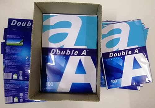 Double A A4 Printer Paper - Available in Packs of 40,100 or 500 Sheets -Imported from Thailand (100 Sheets)