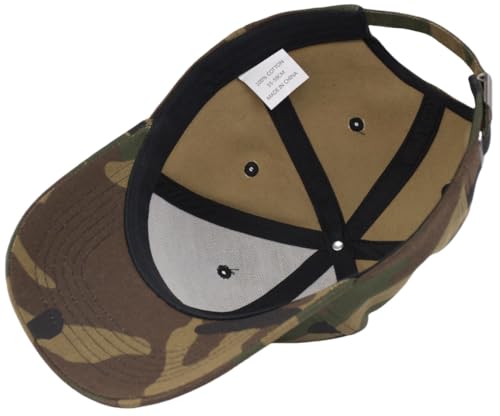 Image of Structured Baseball Dad Hat Fits One Size & XXL - Adjustable Golf Cotton Ball Cap - Plain Blank Casual Caps for Men Women