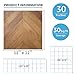 Art3d 30-Pack Herringbone Peel and Stick Vinyl Floor Tiles, 12