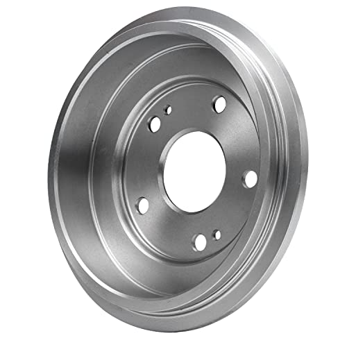 Image of Detroit Axle - Rear Brake Kit for 2006-2015 Honda Civic Brake Drums 2007 2008 2009 2010 2011 2012 2013 2014 Replacement: 9.84 inch inch Brakes Drum