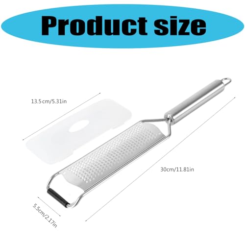 Rallador de Queso de Acero Inoxidable con Mango Ergonómico miniatura 3