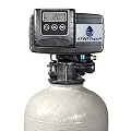 AFWFilters Metered water softener with 3/4" Fleck 5600SXT control, 24,000 grain capacity with by-pass valve