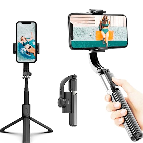 Amazon.co.jp: IF FISHERFANS スマホジンバル スタビライザー 片手持ち