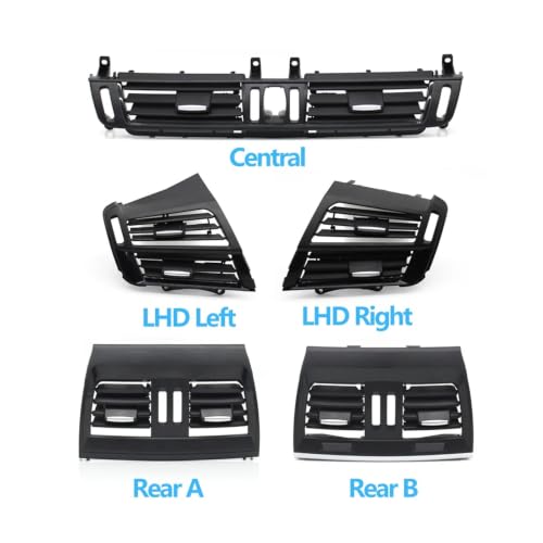 Grille ventilation centrale droite RHD anti-usure pour BMW X6 F16 - 3