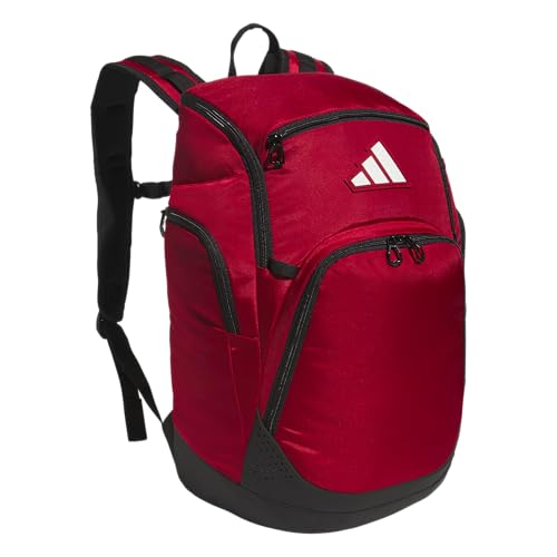 Image of adidas 5-Star Team 2 Backpack | Multi-Sport, Padded Laptop Sleeve, Organizer Pockets, Water-Bottle Pockets, Durable Build, School Gym & Travel Ready