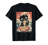 Photo Gallery ramen gatto anime mangiare bambini donne ragazze kawaii giapponese maglietta Photo Gallery ramen gatto anime mangiare bambini donne ragazze kawaii giapponese maglietta