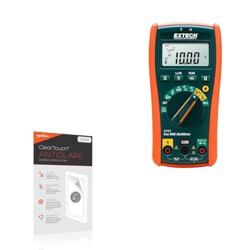 BoxWave Screen Protector Compatible with Extech EX365 - ClearTouch Anti-Glare (2-Pack), Anti-Fingerprint Matte Film Skin