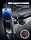 ANXRE Handyhalterung Fahrrad Lenker, Handyhalter Motorrad [360° Drehbar & 1S-Freigabe] Universal Fahrrad Handyhalterung Lenker Motorrad für iPhone 16/15/14/13 Pro Max Android (Alle 4.7-7 Smartphone