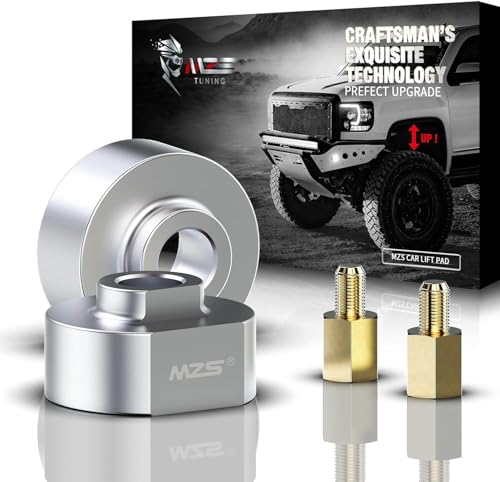MZS Leveling Kit 2" Front Lifts Compatible with 1981-1996 F150/1999-2024 F250 F350 Super Duty/2000-2005 Excursion Strut Spring Spacers with 3/4" Stud Extenders (2WD only) by MZS - Used condition - US$35.79