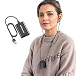 Holdsound TV Headphones Wireless for Seniors, Neckband Wireless Headphones for TV with USB Extension Cable Transmitter, 15hrs Playtime, No Audio Delay, Enhanced Volume
