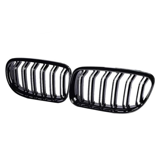 Parrilla delantera automóvil E90 E91 Serie 3 2009-2012 de rejilla negra brillante