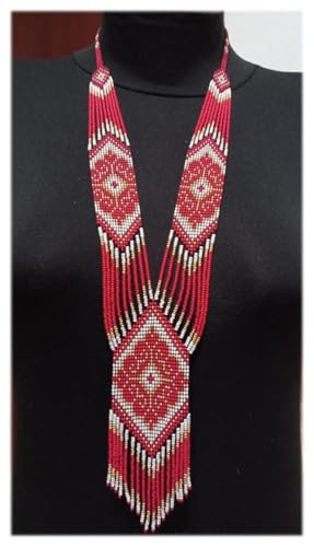 Collier Gerdan ukrainien, le cadeau traditionnel unique fait main