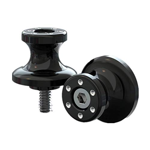 Bras oscillant Bobines curseur for SUZUKI DL 650/1000 V-Strom GSX1300R HAYABUSA SFV/SV 650 DL650 DL1000 GSX 1300R Support Vis 8 mm (Color : Black) Cover