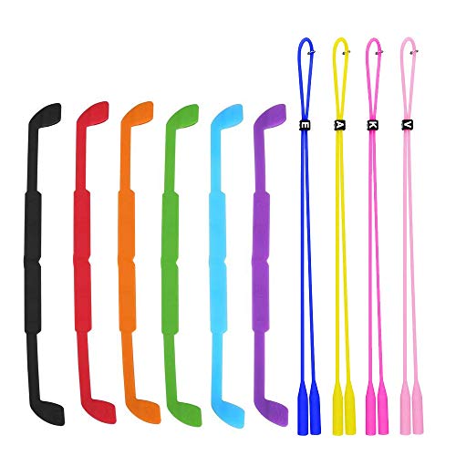Review TESHIUCK 10 Pack Sunglass Strap Eyewear Retainer Eyeglass Cord Holder Antislip for Kid Men Women Sport Sunglasses Strap Retainer