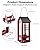 Hanging Bird Feeder for Outdoors, Metal Bird Seed Feeder with Roof, Large Capacity Wild Bird Feeder for Garden Yard Patio, Squirrel Resistant Easy Refill Bird Feeder