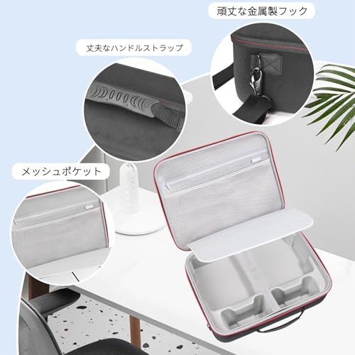 undefined RLSOCO PS5 Proケース 収納ケース PlayStation 5 Pro(CFI-7000B01)対応 保護バッグ 落下防止 耐衝撃 の商品画像 2