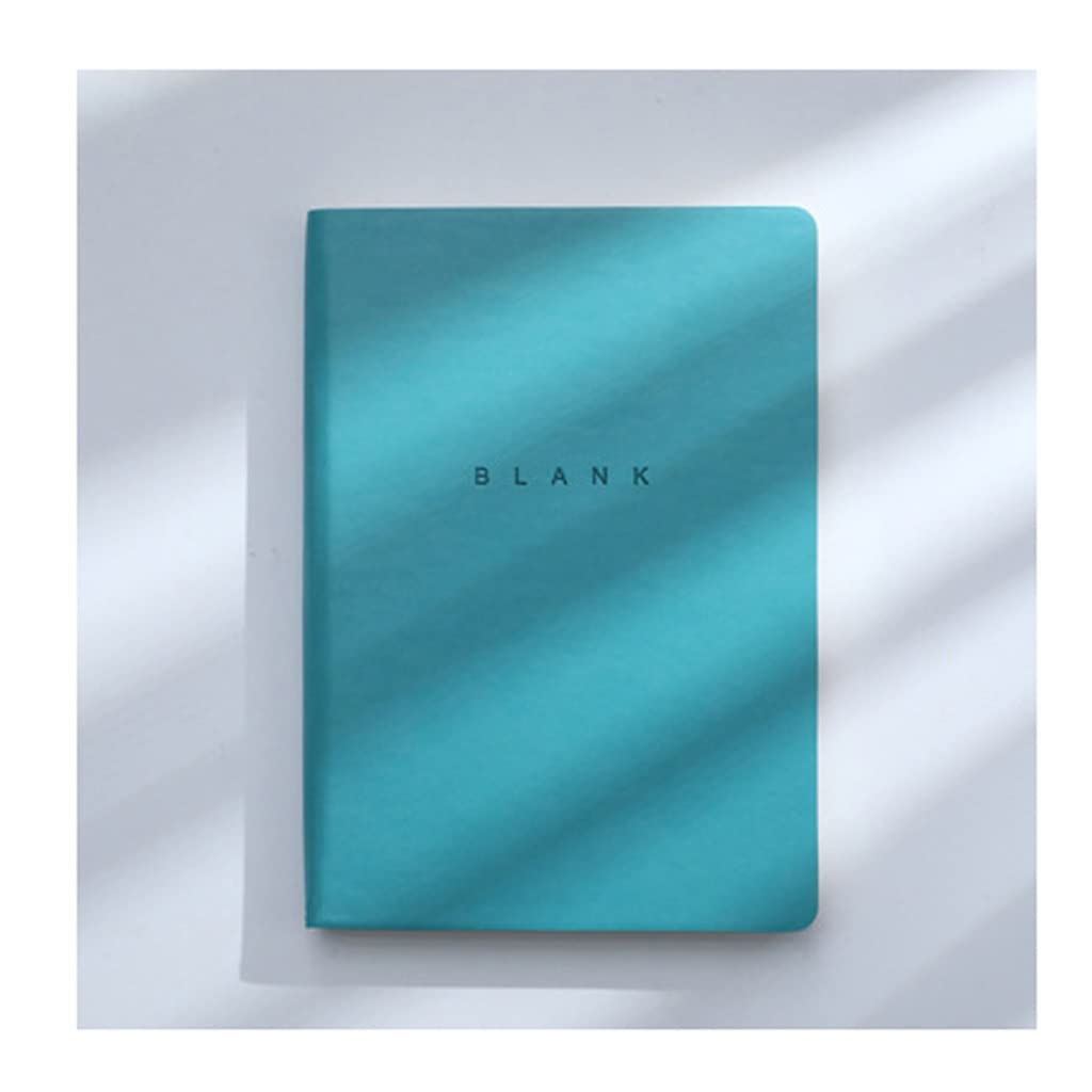 OnSaya Cuaderno Diario A5, Cuaderno de Oficina de Negocios Diario, 288 páginas, Bloc de Notas de Cuero Grueso, Diario de Aprendizaje, Suministro Escolar for Estudiantes (Color : F, Size : A5)