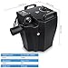 Kiinsehtoq 3500W Dry Ice Fog Machine, Low Lying Fog Machine with Tube Nozzle High Density, Dry Ice Machine for Wedding Party Events Stage Concert Club Performance DJ (Black)