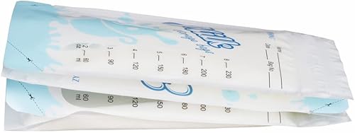 Miniatura 4 de Bolsas de almacenamiento de leche materna, 50 unidades1 paquete, 7-8 onzas, bolsa de alimentos líquidos, bolsas de almacenamiento de leche materna