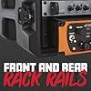 Gator Cases Pro Series Molded Mil-Grade Rack Case with wheels, black (G-PROR-6U-19) #2