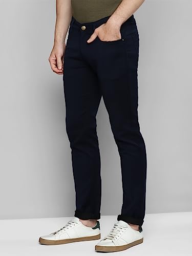 Image of Allen Cooper Regular Comfortable Mid Rise Denim Jeans for Men