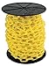 Mr. Chain 30102 Plastic Chain, 1-1/2in X 200 Ft, Yellow