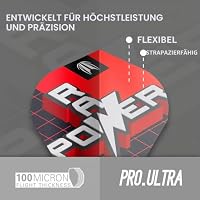 Target Darts Phil Taylor Gen 11 Power 9-Five Flights, Raw Power Pro Ultra Dart Flight Set, 9er Packung | Phil Taylor G11 Dart Flights, Professionelles Dart Zubehör – Vapor-S Form – Ansicht 3