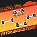 Ylutex 1/64 Wheels Mixed/Random Real Riders Wheels Rims Tires Set for 10 Cars 1/64 Scale (01)