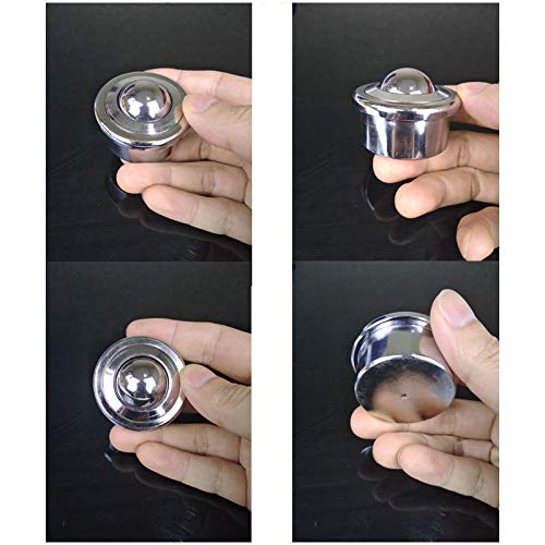 Unité de transfert à billes en Nylon POM roulette 48 mm roues de patin à roulettes en métal joint à roulement à billes universel unité à billes en plastique