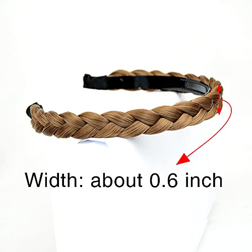 Diguan DGT Headband Synthetic Hair Plaited Headband Braid Braided thumb #1