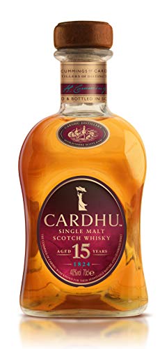 Cardhu Lantern 15 años Whisky Escocés Puro de Malta Edición Limitada con Pack de Regalo - 700 ml