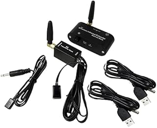 SZBJ Wireless IR Repeater Kit,IR Repeater Hidden Infrared Remote Extender System,IR Emitter and Receiver KitWL-E1