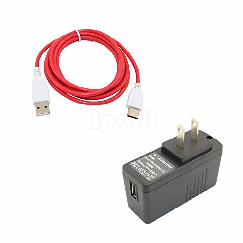 5V Charger + Cable for Fuhu Nabi 2S Android Kids Tablet R2D2 Edition SNB02-NV7A