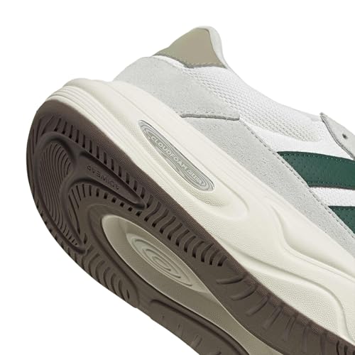 adidas Herren Cloudfoam Cuxxion Shoes, Off White/Collegiate Green/Orbit Grey, 41 1/3 EU – Ansicht 4