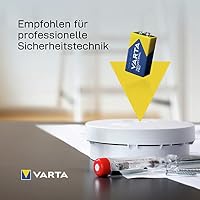 VARTA Batterien 9V Blockbatterie, 20 Stück, Industrial Pro, Alkaline Batterie, Vorratspack, für Rauchmelder, Brand- & Feuermelder – Ansicht 4