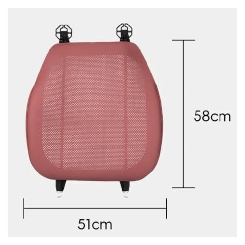 Coussin siège auto anti transpiration été Rynzo blanc - 7