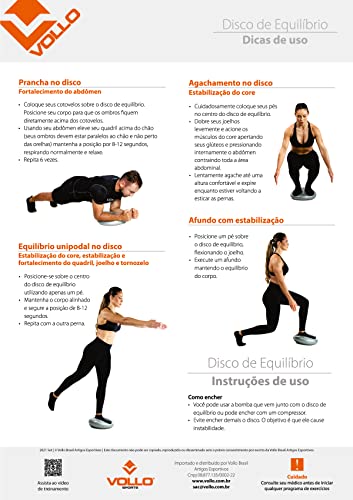 Disco de Equilíbrio Vollo Sports