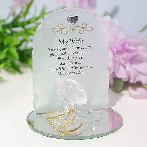 Widdop & Co. Thoughts Of You Rose - Placa para mujer TY172