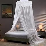 【★★★★★ 100% SATISFACCIÓN GARANTIZADA】Estoy seguro de que su amigo o familia estará contento con dosel mosquitera, pero si no está 100% satisfecho con nuestro producto, comuníquese con nosotros y le reembolsaremos el monto total. Nos preocupamos tanto por este mundo que parte de nuestros beneficios van a una organización benéfica que ayuda a las personas sin hogar.
