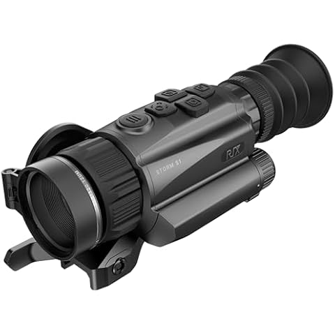 RIX Storm S1 Thermal Imaging RifleScope 12um 192×144, NETD<25mK, 50Hz Refresh Rate, Thermal Scope with 3.5X Base Magnification, Recording and WiFi Connectivity (RAV) Cover