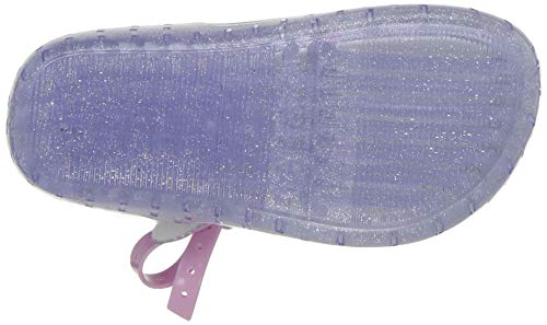 Mini Melissa Baby-Girl's Mini Furadinha X Ballet Flat, Clear Glass Sparkly, 5 Medium Us Toddler #TOP3