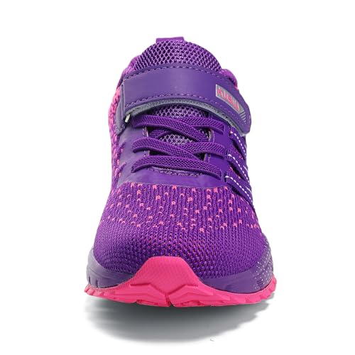 Image of KUBUA Kids Sneakers Lightweight Boys Girls Tennis Shoes | Breathable, Comfortable, Non Slip, Easy to Put On, Running, Walking, Gym, School, Daily Play, Toddler