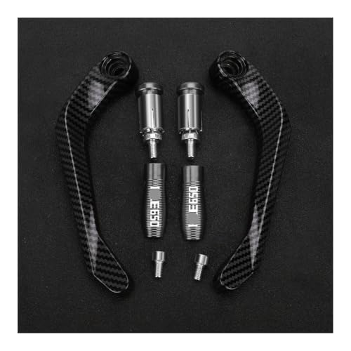 Protège-mains moto et leviers pour Kawasaki KLE 500 et KLE 650 1991-2007