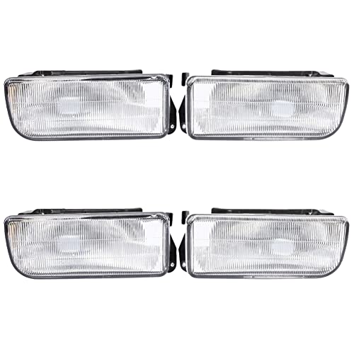 Lampe de brouillard pour E36 1992-1998 lentille de phare avant antibrouillard H1 x4
