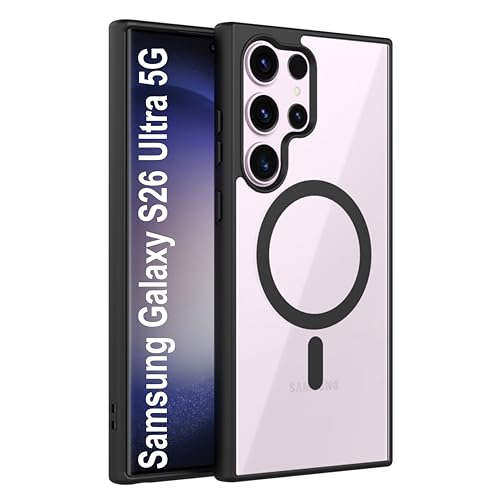 Image of Zapcase Back Case Cover for Samsung Galaxy S26 Ultra 5G | Compatible for Samsung Galaxy S26 Ultra 5G Back Cover | Scratch-Resistant Back Cover | Black