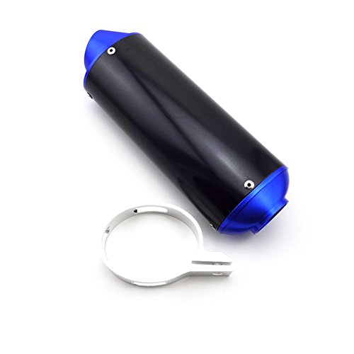 Stoneder, silenziatore di scarico blu da 38 mm