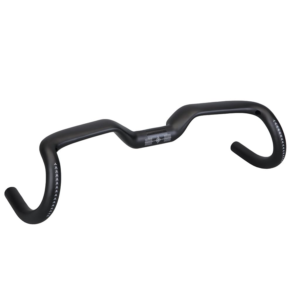 fahrradlenker schwarz matt Carbon Rennrad Lenker Aero 31.8mm 400-440mm Kohlefaser (460mm) Sport & Freizeit DOT E-Bike als Dienstrad steuerlich Choose from the following colors:Dark Blue