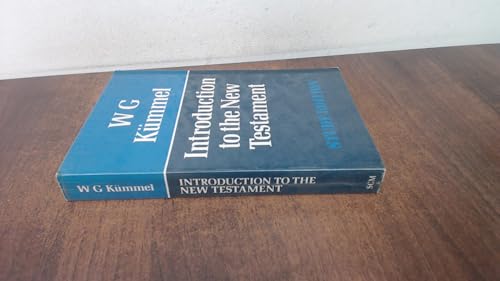 Introduction to the New Testament 0334007135 Book Cover