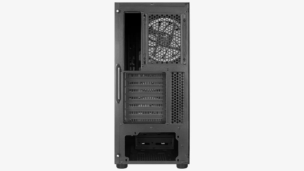 Caja Media Torre ATX AeroCool Scape V2 RGB con Panel acristalado, Color Negro